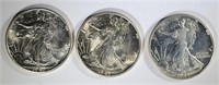 3-1943-S WALKING LIBERTY HALF DOLLARS, CH BU