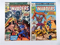 (2) MARVEL COMICS "THE INVADERS"