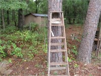 6' wooden ladder