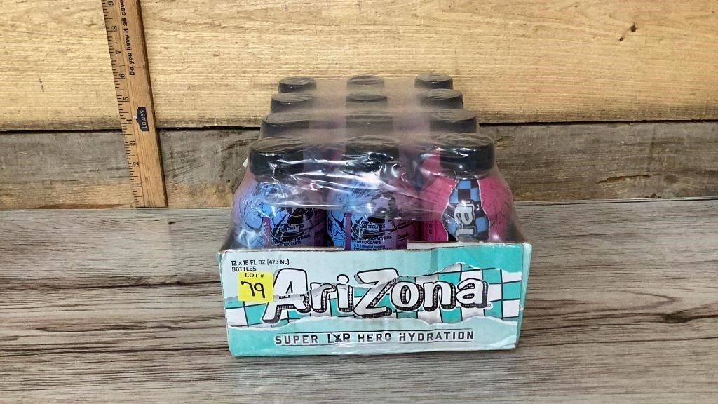 12 bottles of Arizona super large hero hydration