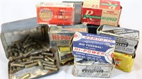 Group of Collectible Ammo Boxes and Cartridges