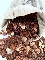 Unsearched Bag of 1960 Lincoln Memorial Cents