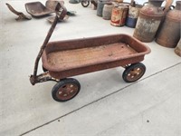 Old child's wagon.