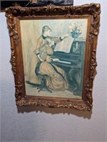 Women at Piano Art