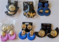 NEW 6 Pairs of Assorted Earings