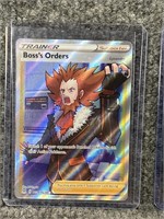 Hologram Pokemon Card Boss's Orders