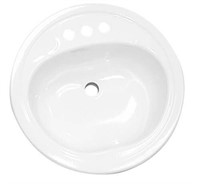 Bootz Self Rimming Bathroom Sink $75