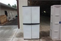 2 Door Plastic Storage Cabinet
