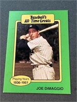 Vintage Baseball All-Time Greats Joe DiMaggio