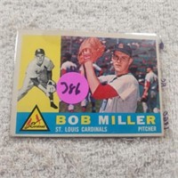 1960 Topps Rookie Bob Miller