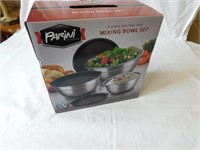 Parini stainless steel mixing bowl set, unopened