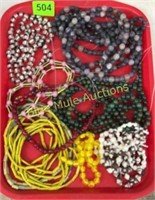 Beaded items & necklaces