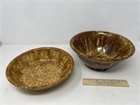 2-Sponge Decorated Bowls