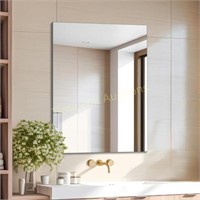 CILIBER Frameless Mirror  18x24 Inch Bathroom