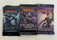 (3) MAGIC THE GATHERING CARD PACKETS