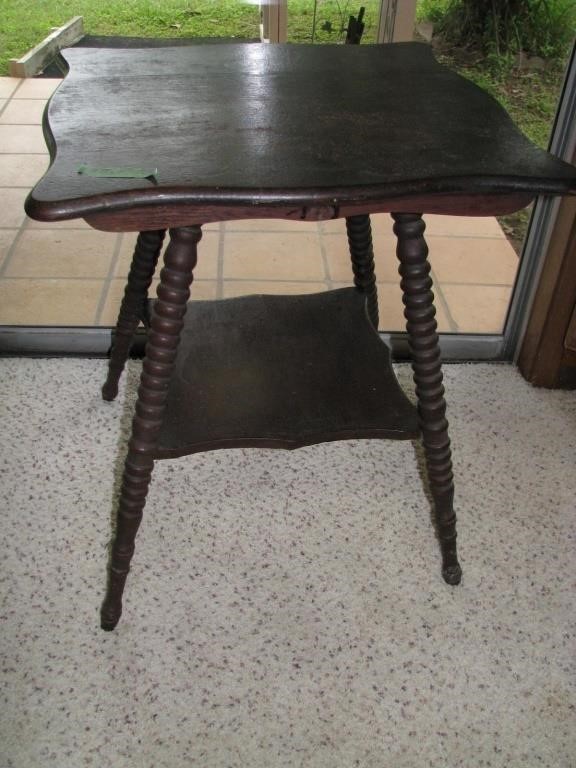 Antique, wooden table