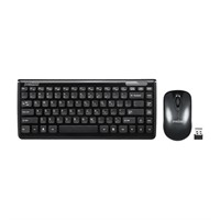 NEW $48 Wireless Mini Keyboard & Mouse Combo