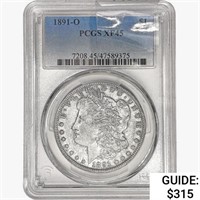 1891-O Morgan Silver Dollar PCGS XF45