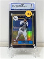 ISA 9 2022 Topps Chrome #87BC-13 Wander Franco