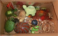 box lot of turtles