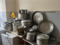 Collection of Kitchen Pots, Pans Etc.