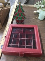 Jewelry Box & Christmas Tree Votive holder