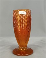 Corn vase w/stalk base - marigold