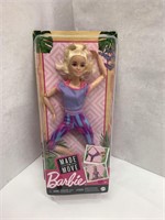 (4x bid) Barbie Made To Move Doll