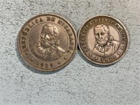 Coins from Nicaragua