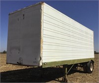 UTILITY 26' Storage Van Trailer & Rear Steps