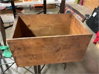 Wood crate 19” by 12”