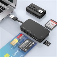 NEW 6-in-1 Memory Card Reader USB