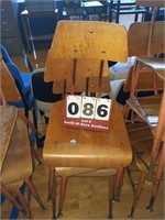 3ea. Wooden Chairs