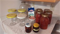 5 JARS CANNED STEWED TOMATOES (SEPT OF 19)-  FULL