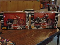 1:18 Scale Mini Harley Davidson Motorcycles in Box
