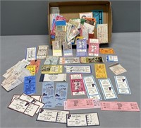 NCAA Football Ticket Stub Lot Collection