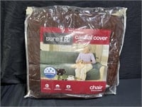 NEW SureFit Casual Chair Cover in Soft Suede