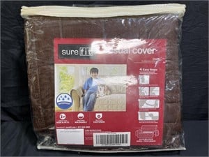 New Surefit Casual Chair Cover in Soft Suede