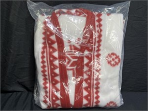 New in Package Red Nordic Snowflake Cuddle Wrap