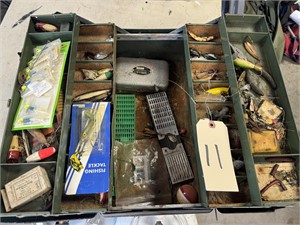 Vintage Toolbox and Lures