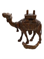 Wooden Carved Camel