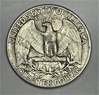 1962 Washington Silver Quarter Type B Very Fine VF