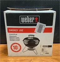 Weber Smokey Joe Charcoal Grill In Box