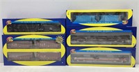 Five Boxes of Athearn HO Scale Train Cars