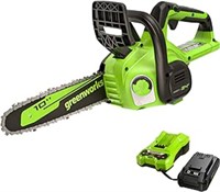 Greenworks 24V 10in Compact Chainsaw BC Included