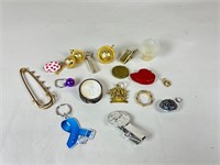 Pins, Assortment Of Loose Earrings