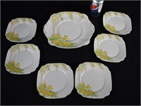 7 Royal Standard PAULETTE Cake Serving Set