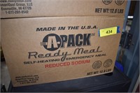 New 12ct Box of MRE Emergency Survival Meals