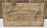 American Cyanamid Company Explosives Box