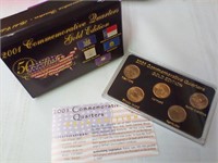 2001 50 States Commemorative Quarter gold edition